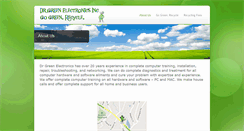 Desktop Screenshot of drgreenelectronics.com